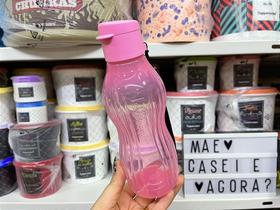 Garrafa Eco Tupper Plus Freezer 470 ml - Cor Glacê