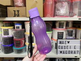 Garrafa Eco Tupper Plus Freezer 470 ml Roxo