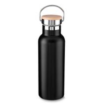 Garrafa em Aço Inox com Tampa 500ml Colors Fresh PRETO