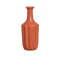 Garrafa em Cerâmica Decorativo Home Modelo Frizo G Terracota Garrafa em Cerâmica Decorativo Home Modelo Frizo G Terracota
