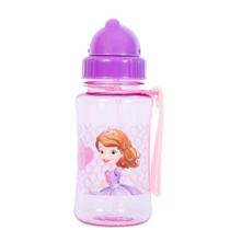 Garrafa Escolar 350ml Princesinha Sofia com Canudo Lilás Garrafa Escolar 350ml Princesinha Sofia com Canudo Lilás
