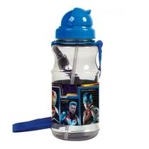 Garrafa Escolar Plástica Cantil Avengers Movie 500Ml Garrafa Escolar Plástica Cantil Avengers Movie 500Ml