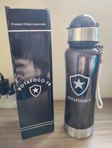 Garrafa Esportiva Botafogo 650ml com Tampa e Alça Produto Oficial Licenciado Garrafa Esportiva Botafogo 650ml com Tampa e Alça Produto Oficial Licenciado