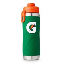 Garrafa esportiva Gatorade em aço inoxidável 770mL de parede dupla verde