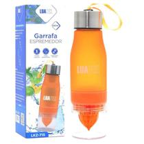 Garrafa Esportiva Infusora 650ml Detox Com Espremedor Luatel Lkz-715 - Luatek - Ou