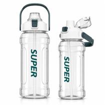 Garrafa Esportiva SUPER 1500 ml Livre de BPA com Tampa Flip-Top Garrafa Esportiva SUPER 1500 ml Livre de BPA com Tampa Flip-Top