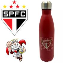 Garrafa Esportivo de Aço Inoxidável 750ml São Paulo Ideal Para Colecionador