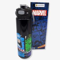 Garrafa Excallibur Vingadores Marvel Licenciada com trava de segurança