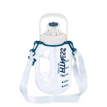 Garrafa Fitness Alça Branca 1,8 L Mor
