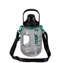 Garrafa Fitness Alça Preta 1,8 Litros Garrafa Fitness Alça Preta 1,8 Litros