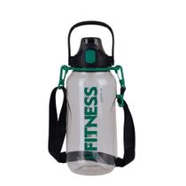 Garrafa Fitness preta 2 Litros