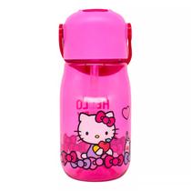 Garrafa Flip Infantil 400ml Hello Kitty 10073091 - ZonaCriativa