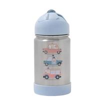 Garrafa Flip Térmica Infantil Criança 350ml c/Alça Silicone Garrafa Flip Térmica Infantil Criança 350ml c/Alça Silicone