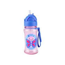 Garrafa Flip Tritan Skip Hop 355ML Zoo Borboleta Rosa