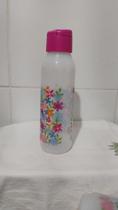 Garrafa florar bouque de um litro para água Tupperware original