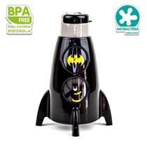 Garrafa Foguete Batman 320 ml Garrafinha para Criança - Plasútil
