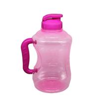 Garrafa galão rosa squeeze com alça 1,6 litros M. Plast Garrafa galão rosa squeeze com alça 1,6 litros M. Plast