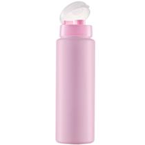 Garrafa / garrafinha de plástico rosa 750ml para água - bandeirantes