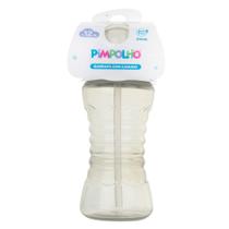 Garrafa Garrafinha Infantil Bebê C/ Canudo Silicone 270 ML