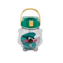 Garrafa Garrafinha Squeeze De Agua com Formato de Urso 900ml Alça Canudo Suporte Celular Fofa Kawaii Divertida Colorida Garrafa Garrafinha Squeeze De Agua com Formato de Urso 900ml Alça Canudo Suporte Celular Fofa Kawaii Divertida Colorida