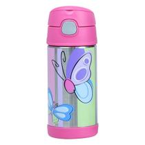 Garrafa Garrafinha Térmica Infantil Thermos 355ml Borboleta Garrafa Garrafinha Térmica Infantil Thermos 355ml Borboleta