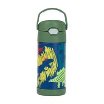 Garrafa Garrafinha Térmica Infantil Thermos 355Ml Dinossauro