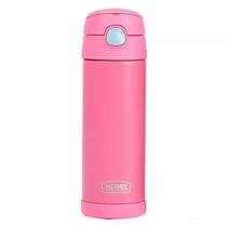 Garrafa Garrafinha Térmica Thermos 470ml Até 12h Frio Coral