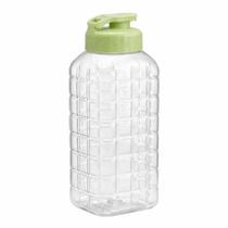 Garrafa Geladeira Água Tampa Higiênica 1,5 Litro Jarra De Suco Resistente Faces -