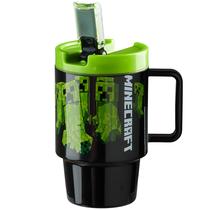 Garrafa Get Trend Minecraft Infantil 500ml Livre de BPA e À Prova de Vazamentos Garrafa Get Trend Minecraft Infantil 500ml Livre de BPA e À Prova de Vazamentos