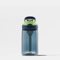 Garrafa Gizmo Flip Kids AUTOSPOUT Verde Azul Contigo 414ml