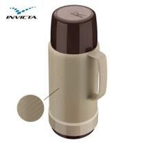 Garrafa GLT Invicta café chá 1LT Mosaic Mix Marrom Cappuccino Garrafa GLT Invicta café chá 1LT Mosaic Mix Marrom Cappuccino