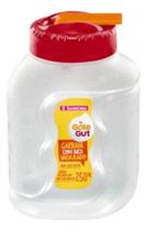 Garrafa Gole Gut Plástico Sanremo 250ml Prática Com Tampa Garrafa Gole Gut Plástico Sanremo 250ml Prática Com Tampa