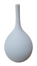 Garrafa Gota M Branco Fosco Texturizado 24 cm