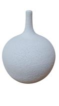 Garrafa Gota P Branco Fosco Texturizado 17 cm Garrafa Gota P Branco Fosco Texturizado 17 cm