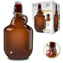 Garrafa Growler para Cerveja Tampa Flip Top 2 Lts 90001 - Ruvolo Garrafa Growler para Cerveja Tampa Flip Top 2 Lts 90001 - Ruvolo
