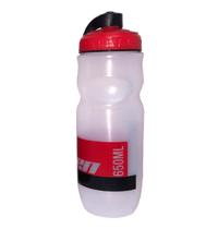 Garrafa Hidratação Ciclistas 650ml Vermelha - Elleven