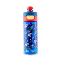 Garrafa Homem Aranha Antivazamento Infantil Menino Escolar Disney 430ml Garrafa Homem Aranha Antivazamento Infantil Menino Escolar Disney 430ml