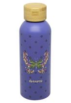 Garrafa hot & cold 500ml com tampa de bambu
