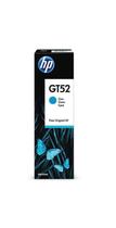 Garrafa HP GT52 Ciano original (M0H54AL) Para HP Deskjet 5822, HP Smart Tank 617, 517, 514