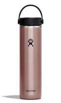 Garrafa Hydro Flask Lightweight de 710 ml de largura com tampa flexível de quartzo Garrafa Hydro Flask Lightweight de 710 ml de largura com tampa flexível de quartzo