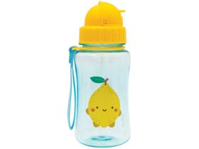 Garrafa Infantil 400ml com Canudo Buba Frutti Limão