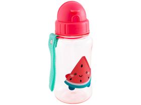 Garrafa Infantil 400ml com Canudo Buba Frutti Melancia