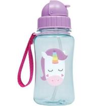 Garrafa Infantil Buba Animal Fun 350 Ml C/ Canudo Unicórnio Garrafa Infantil Buba Animal Fun 350 Ml C/ Canudo Unicórnio