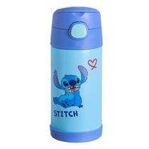 Garrafa Infantil Canudo 400Ml - Stitch - Zc 10072053