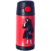 Garrafa infantil click com canudo Akatsuki Naruto - ZC