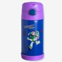 Garrafa Infantil Click com Canudo Buzz Lightyear Toy Story