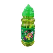 Garrafa infantil com canudo menina e menino - Squeeze