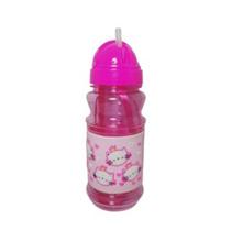 Garrafa infantil com canudo menina e menino - Squeeze