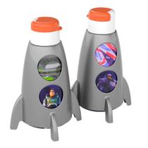 Garrafa Infantil de Foguete Buzz Lightyear p/ Suco e Refrigerante 1 UN