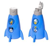 Garrafa Infantil de Foguete Mickey p/ Suco e Refrigerante 2 Unidades